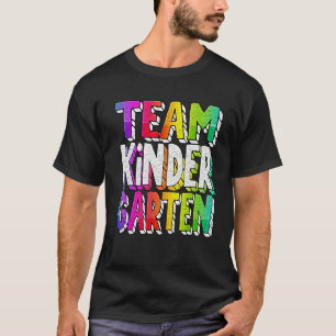 Hello Kindergarten Team Kinder Back To School Tie T-Shirt