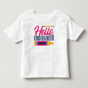 Hello Kindergarten Toddler T-Shirt