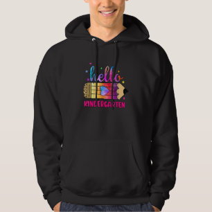 Hello Kindergarten Vibes Teacher Back To School Pe Hoodie