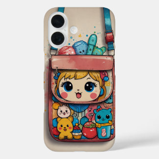 Hello kitten iPhone 16 case
