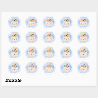 Hello Kitty Classic Round Sticker
