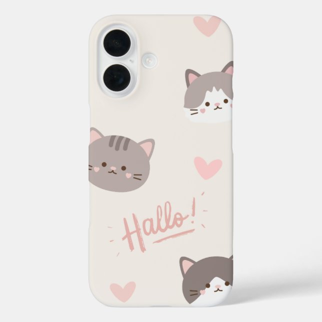 Hello Kitty Minimalist - Phone Case (Back)