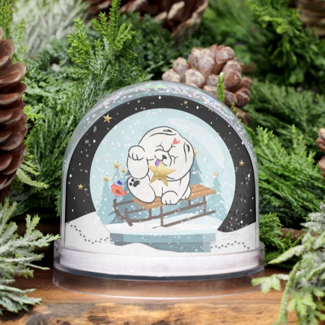 HELLO KOKORO  Chow dog holiday Snowglobe (Creator Uploaded)