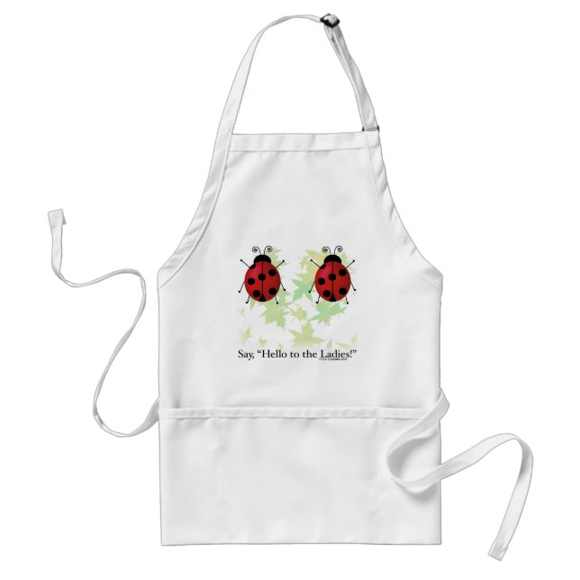 Hello Ladies Standard Apron (Front)