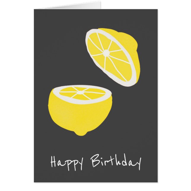 Hello Lemon modern yellow fruit (Front)