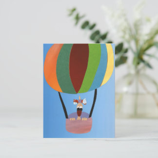 Hello Little Duck Welcome To This World Baby Girl Postcard