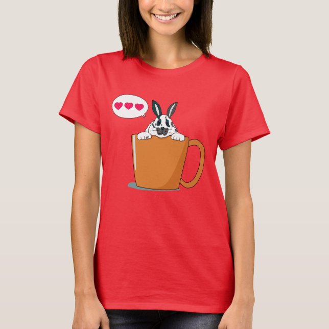 Hello little Spotty bunny T-Shirt (Front)