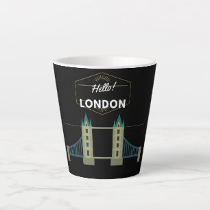Hello London  Latte Mug