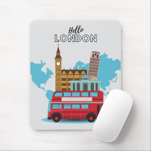 Hello London Mouse Mat