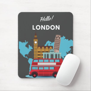 Hello London  Mouse Pad