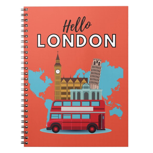 Hello London Notebook (Front)