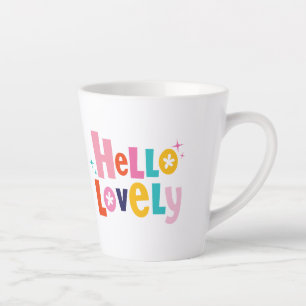 Hello Lovey Latte Mug