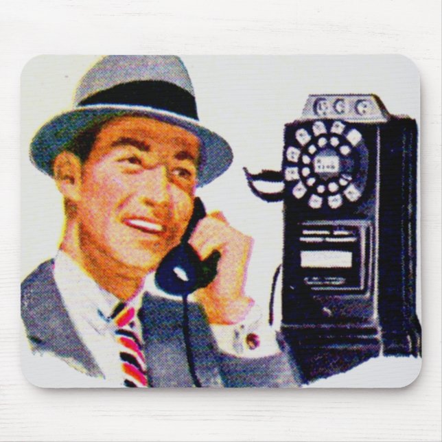 Hello, Mabel? It's Tony. Mouse Mat (Front)