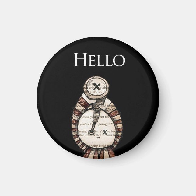 Hello… Magnet (Front)