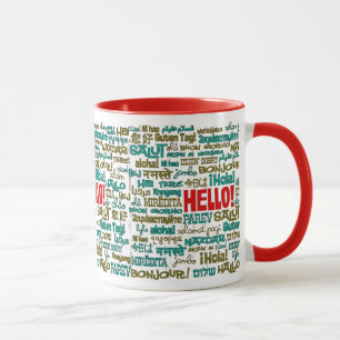 Hello (Multi Language) Mug