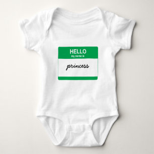 Hello, My Name is Baby Bodysuit
