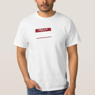 Hello my name is blank T-Shirt