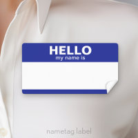 Hello my name is -- classic
