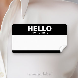Hello my name is -- classic labels