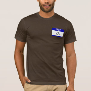 Hello My Name Is Ellie (Blue) T-Shirt