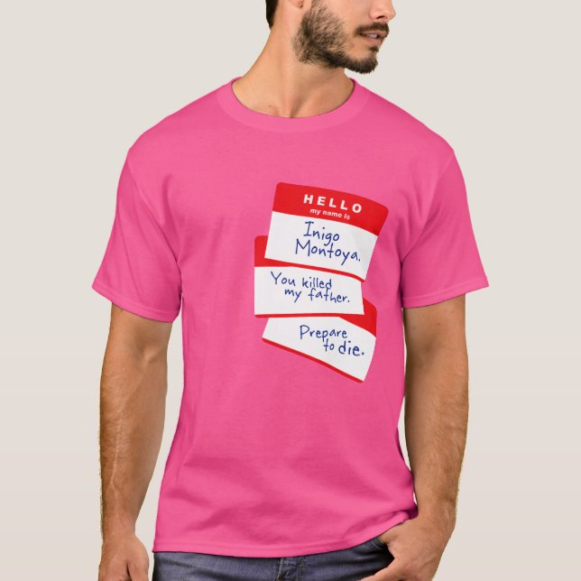 hello my name is friends T-Shirt (Front)