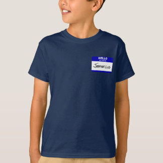 Hello My Name Is Jamarcus (Blue) T-Shirt