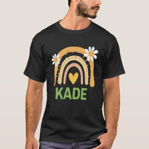 Hello My Name is KADE Name Tag Cute Per-K School T-Shirt