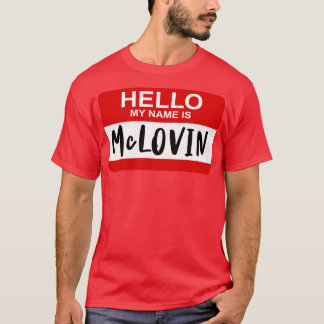 Hello My Name Is McLOVIN Superbad T-Shirt