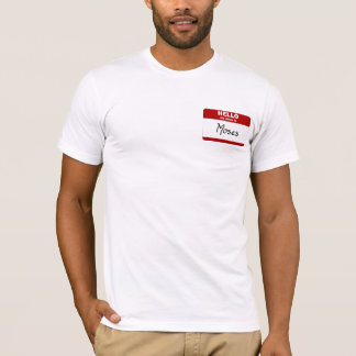 Hello My Name Is Moses (Red) T-Shirt