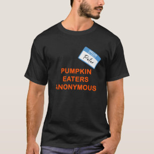 Hello My Name Is Peter Pumpkin Eaters Anonymous  T-Shirt
