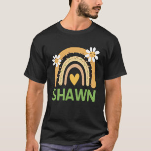 Hello My Name is Shawn Name Tag Cute Per-K School T-Shirt