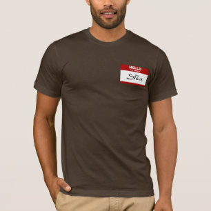 Hello My Name Is Steve (Red) T-Shirt