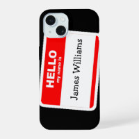 Hello My Name Is Sticker