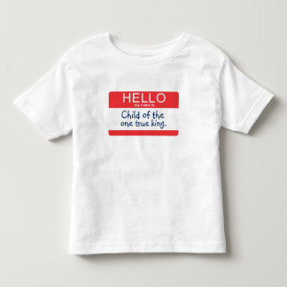 Hello My Name Is... Toddler T-Shirt