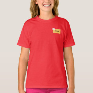 Hello my name TAG Team Building Activity costume T-Shirt