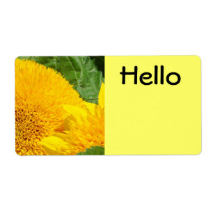 Hello Name Tag Labels Conferences Visitors Guests