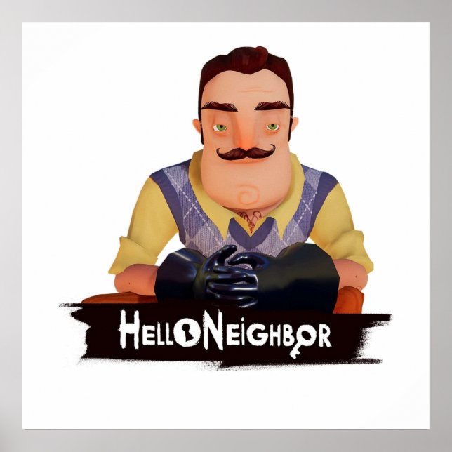 Hello Neighbor Poster (Front)