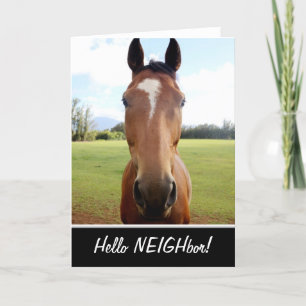 Hello neighbour! card