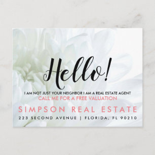 HELLO neighbour Real Estate Agent calling card