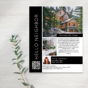 Hello Neighbour Real Estate Marketing Introduction Flyer