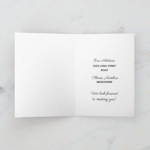 Hello new Neighbour Card Family Introduction