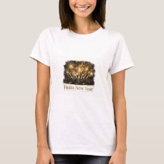 Hello New Year City Women's T-Shirt