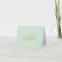 HELLO notecard