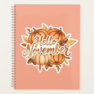 Hello November - Cozy Fall Design Planner