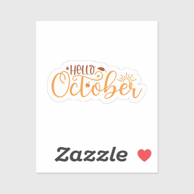 Hello October (Sheet)