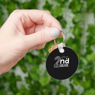 Hello On To 2nd Grade Teachers Team Secound Grade Key Ring