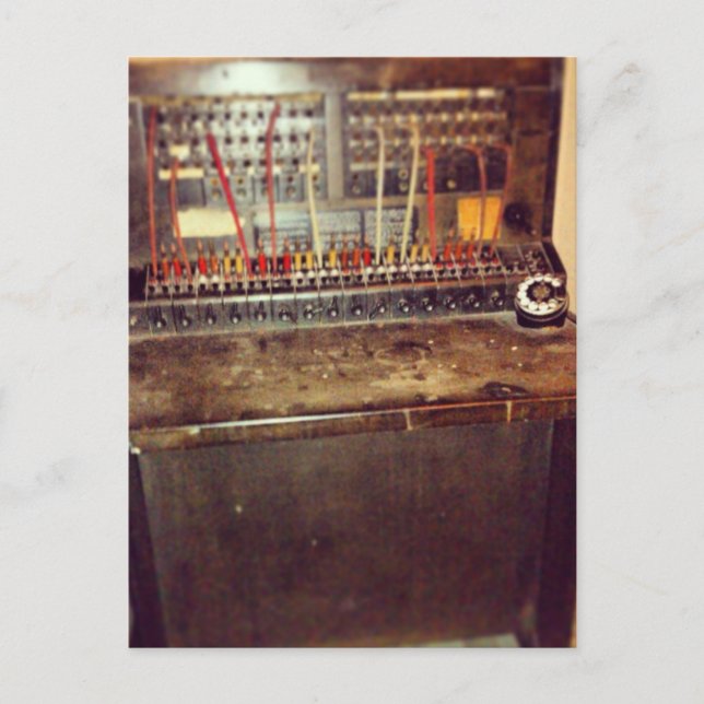 Hello operator postcard (Front)