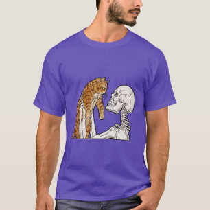hello orange cat friend T-Shirt