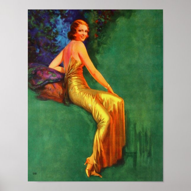 “Hello” Painting - Edward Mason Eggleston Poster (Front)