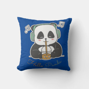 Hello panda cushion
